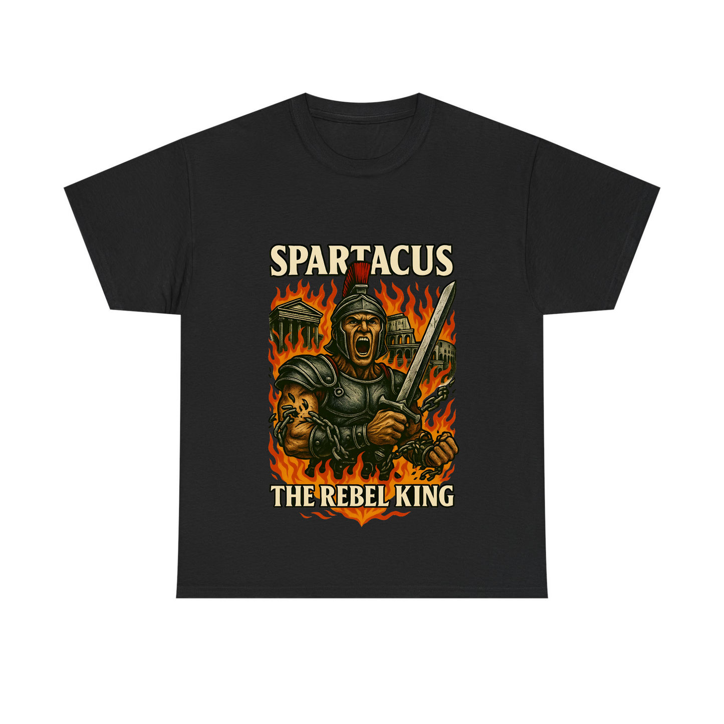 SPARTACUS "REBEL KING" TEE